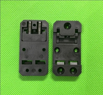 Largura a mola do suporte DIN35 DRC-232 35mm do suporte plástico da montagem do trilho do ruído