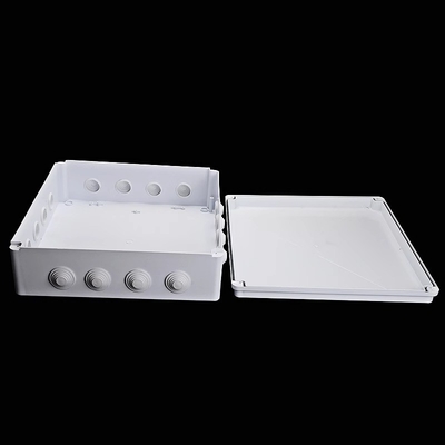 400x350x120mm 16 Entry Holes IP65 Plastic Abs Electrical Knockout Boxes Waterproof