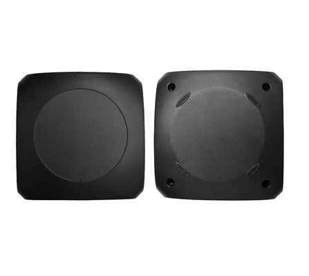 98*98*40mm Black IoT Communication Network Housing with Texture Surface