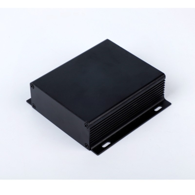 82*28*100mm Alumínio preto Revestimento do sumidouro para projeto eletrônico Caixa com montagem na parede