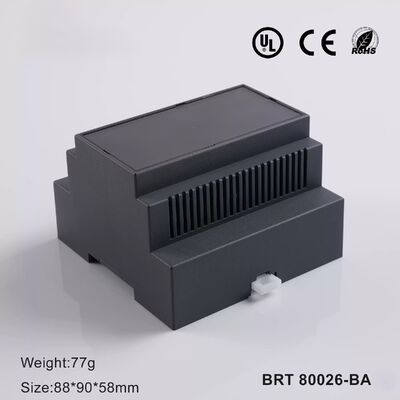 5 Módulo DIN Rail Enclosure para PCB & Electronics DIN Rail Box em UL 94 V0 Material