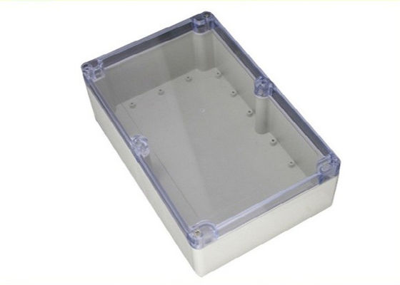 Cercos Ip65 plásticos selados de 263*182*60mm com tampa clara